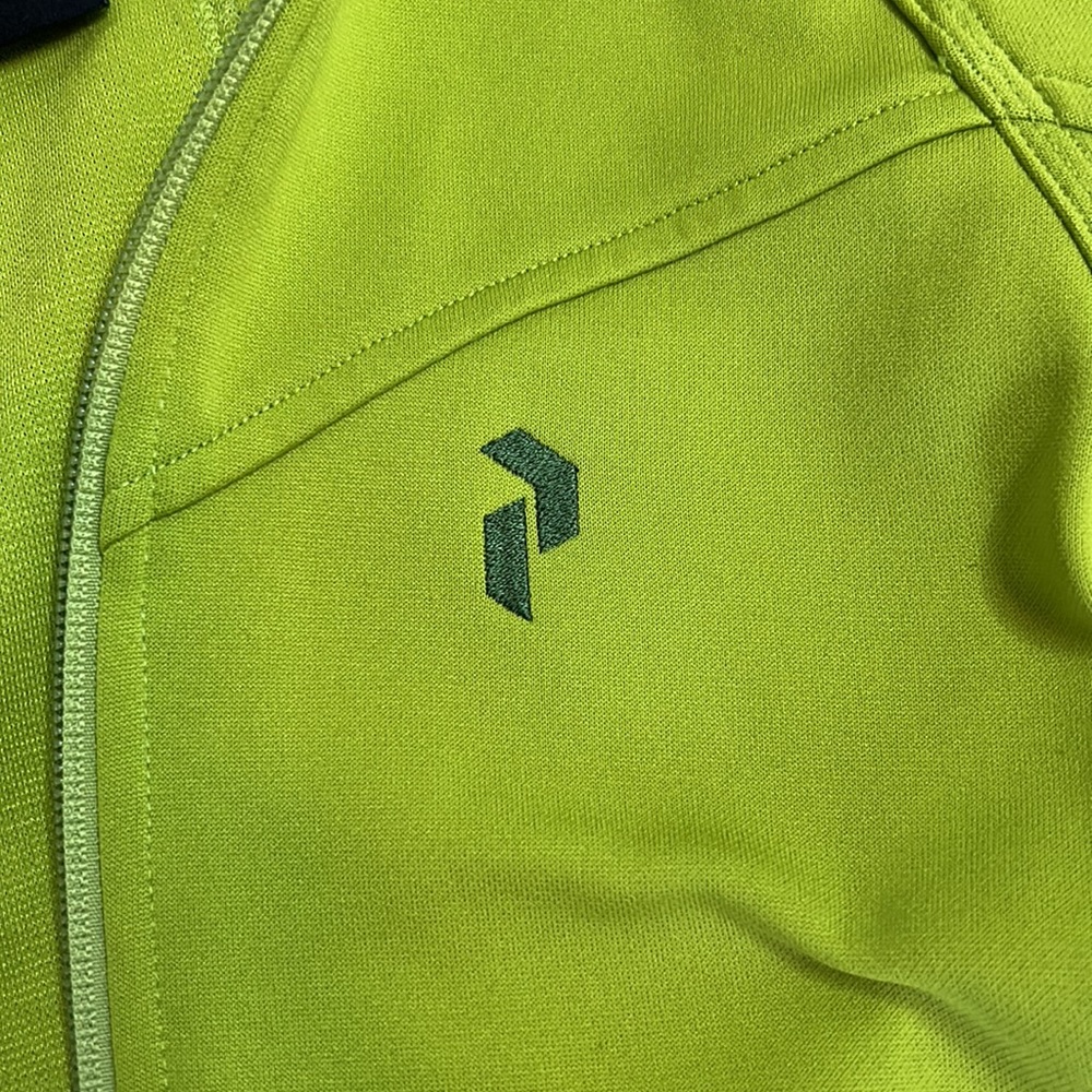 Peak Performance Full-Zip, Medium, Lime Green - image 4